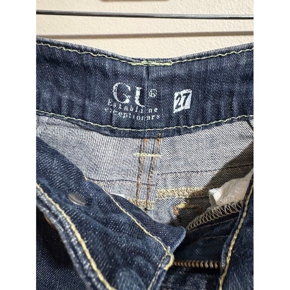 GUESS Jeans Women Size 27 Bootcut‎ Dark Wash Denim Pants - Picture 4 of 8